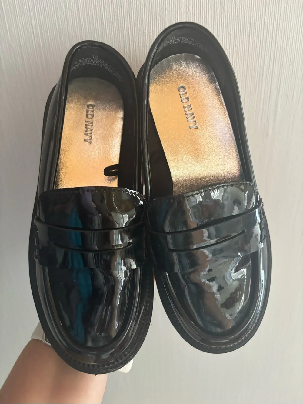 Girls old navy chunky loafers